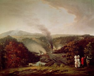 Eftermiddagsudsigt over Coalbrookdale, 1777